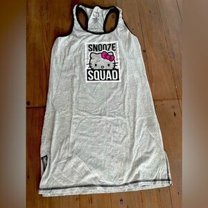 NEW Hello Kitty Sanrio intimates nightshirt slip junior